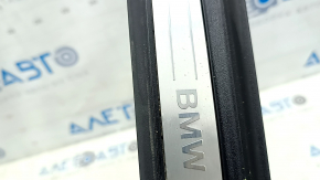 BMW X1 F48 16-22 black outer door sill with chrome molding, X-line, Sport-line, corrosion