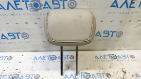 Rear central headrest for Ford Focus mk3 15-18, restyling, type 2, beige leather, for cleaning