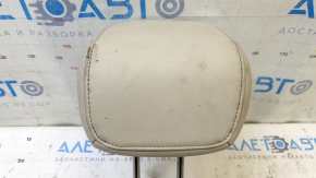 Rear central headrest for Ford Focus mk3 15-18, restyling, type 2, beige leather, for cleaning