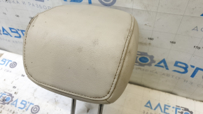 Rear central headrest for Ford Focus mk3 15-18, restyling, type 2, beige leather, for cleaning