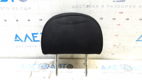Nissan Versa 12-15 rear left headrest, black cloth
