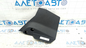 Left side trim panel for the center console of a BMW X1 F48 16-19, black, with backlighting