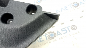 Left side trim panel for the center console of a BMW X1 F48 16-19, black, with backlighting