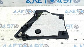 Right side trim for the center console of a BMW X1 F48 16-19, black, scratched