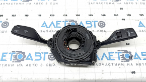 Steering column switches, guitar assembly, BMW X1 F48 18-22, under fog lights, heated steering wheel, automatic high beam, rain sensor, rear washer, driving assist