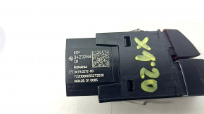 BMW X1 F48 16-22 hazard warning light button with drive assist