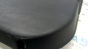 Door trim, front left, BMW X1 F48 16-22, Sensatec leather, beige with black, Oyster, with armrest, beige Oyster leather, molding, glossy black, with overlay, with handle, scratches, dry-cleanable