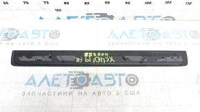 Volvo XC40 19-22 black outer front right door sill trim, scratches