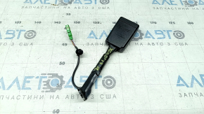 Volvo XC40 19-25 black driver's seat belt latch with sensor