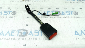 Volvo XC40 19-25 black driver's seat belt latch with sensor
