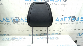 Volvo XC40 19-25 front left headrest, black leather with white stitching