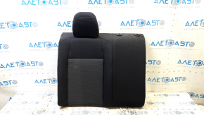 Right rear seat backrest for VW Jetta 19-21, black fabric, with headrest