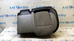Left rear seat cushion for Buick Encore 13-16, black and gray combination leather with gray cloth, stains