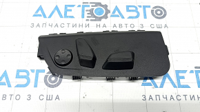 BMW X1 F48 16-22 black passenger seat control with lumbar support
