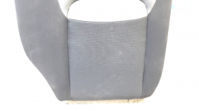 Right rear seat backrest Fiat 500X 16-18 black-gray cloth, for cleaning