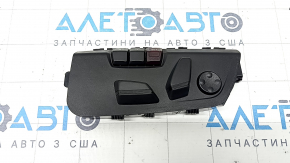 BMW X1 F48 16-22 black driver's seat control with lumbar support and memory