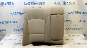 Right rear seat backrest for Kia Optima 11-15, gray velour, with armrest, ready to clean