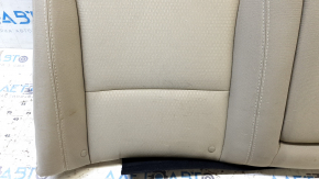Right rear seat backrest for Kia Optima 11-15, gray velour, with armrest, ready to clean