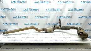 VW Tiguan 18-24 AWD exhaust pipe with catalytic converter, type 2, with bracket
