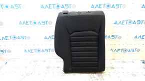 Rear row of seats, upper part, right, Ford Fusion mk5 17-20, black cloth, for cleaning