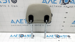 Left rear seat headrest BMW X1 F48 16-22 beige leather Sensatec, Oyster