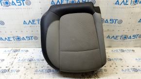 Right rear seat cushion for Buick Encore 13-16, black and gray combination leather with gray cloth, stains