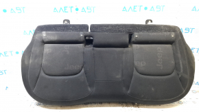 Jeep Renegade 15-20 rear seat cushion, 2nd row, black cloth, for cleaning