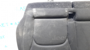 Jeep Renegade 15-20 rear seat cushion, 2nd row, black cloth, for cleaning
