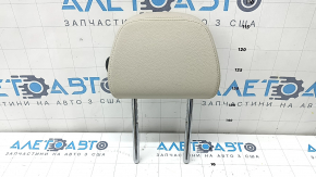 Rear seat center headrest BMW X1 F48 16-22 leather beige Sensatec, Oyster