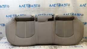 Hyundai Sonata 15-17 rear seat cushion, gray cloth, dry cleanable, missing fragments