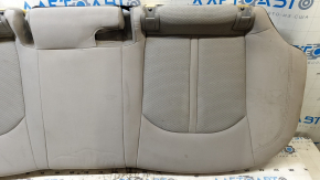 Hyundai Sonata 15-17 rear seat cushion, gray cloth, dry cleanable, missing fragments