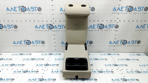 Rear seat backrest, central armrest, BMW X1 F48 16-22, Oyster beige leather, for cleaning