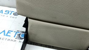 Rear seat backrest, central armrest, BMW X1 F48 16-22, Oyster beige leather, for cleaning