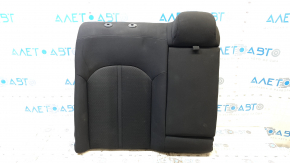 Right rear seat backrest for Kia Optima 2016-2018, black fabric, with armrest