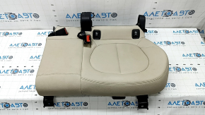 Left rear seat cushion assembly for BMW X1 F48 16-22 beige Oyster leather, for cleaning