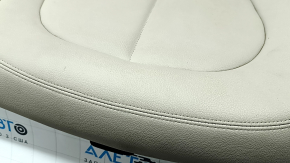 Left rear seat cushion assembly for BMW X1 F48 16-22 beige Oyster leather, for cleaning