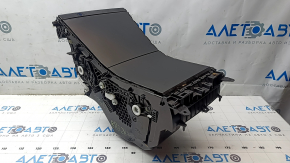 Tesla Model 3 18-20 center console pocket assembly, gloss black, matte black finish