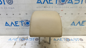 Rear central headrest for Ford Fusion mk5 13-16, beige leather