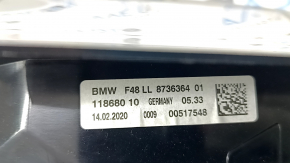 Projection onto the windshield of the BMW X1 F48 16-22