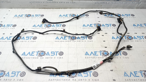 Tesla Model 3 18 rear bumper parking sensor wiring - broken connector