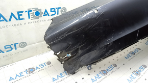 Tesla Model 3 18 rear bumper, bare, blue PPSB, for parking sensors, without the right side