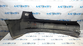 Tesla Model 3 18 rear bumper, bare, blue PPSB, for parking sensors, without the right side