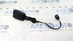 Rear seat belt latch, 2nd row, right, Ford Edge 15-24, black