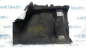 Front right floor covering for Ford Edge 19-24, black, dry cleanable