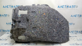 Front right floor covering for Ford Edge 19-24, black, dry cleanable