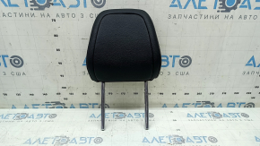 Volvo XC40 19-25 front right headrest, black leather with white stitching