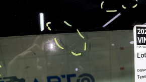 Volvo XC40 19-25 windshield with camera and rain sensor with heated camera, sand