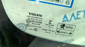 Volvo XC40 19-25 windshield with camera and rain sensor with heated camera, sand
