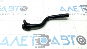 Long metal and rubber turbo coolant pipe for VW Tiguan 18-24 2.0T