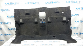 Rear floor covering for Ford Edge 19-24, black, dry-cleanable